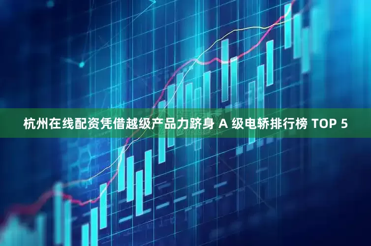 杭州在线配资凭借越级产品力跻身 A 级电轿排行榜 TOP 5